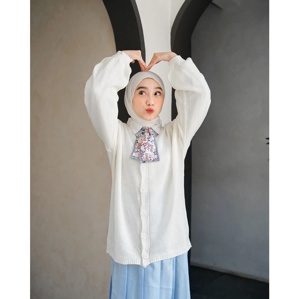 ZAERA CARDY - ATASAN WANITA - CARDIGAN - KOREAN STYLE