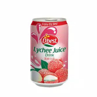 

D'best Lychee Flavour Drink 320ml (Minuman rasa Leci)