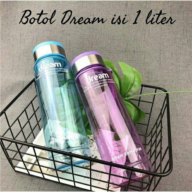 MARKAS--BOTOL TERMURAH BOTOL MINUM DREAM SPORTY 1 LITER/ BOTOL AIR 1 Liter