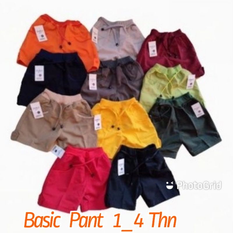 Celana Anak Hotpant 456 (1_4 Tahun)