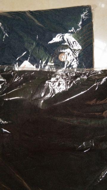 Celana Kuot Payung Black Jumbo Hitam