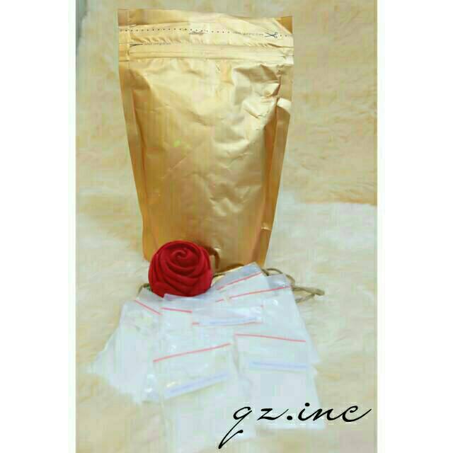 BOOM SALE 1KG serbuk GOLD full bibit pemutih EMAS 24K murni pemutih badan ampuh kiloan 1 kg 1000gr