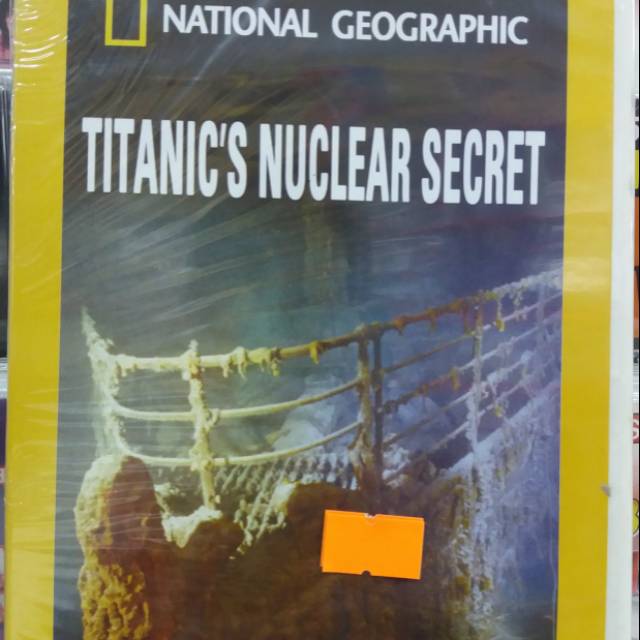 DVD Original National Geographic TITANIC'S NUCLEAR SECRET .