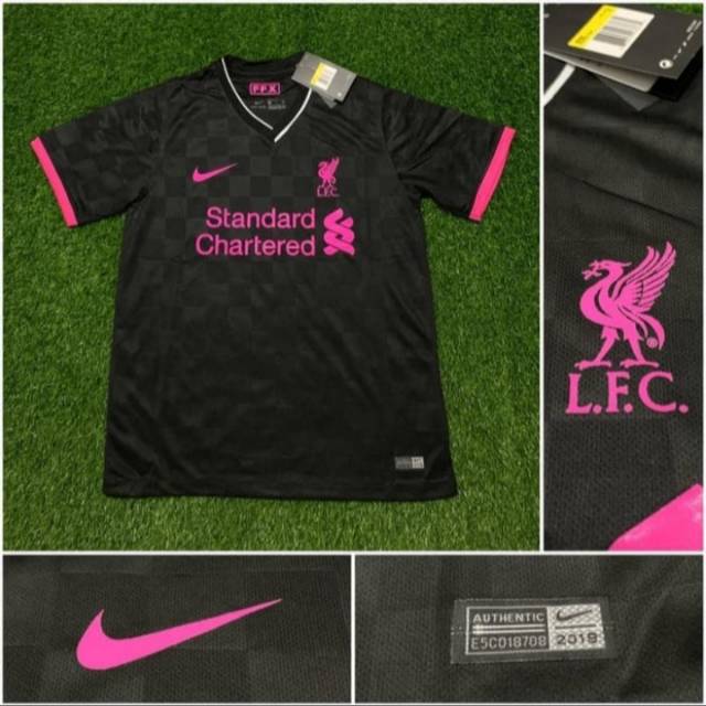 JERSEY BOLA LIVERPOOL 3RD 2020-2021 GRADE ORI NEW