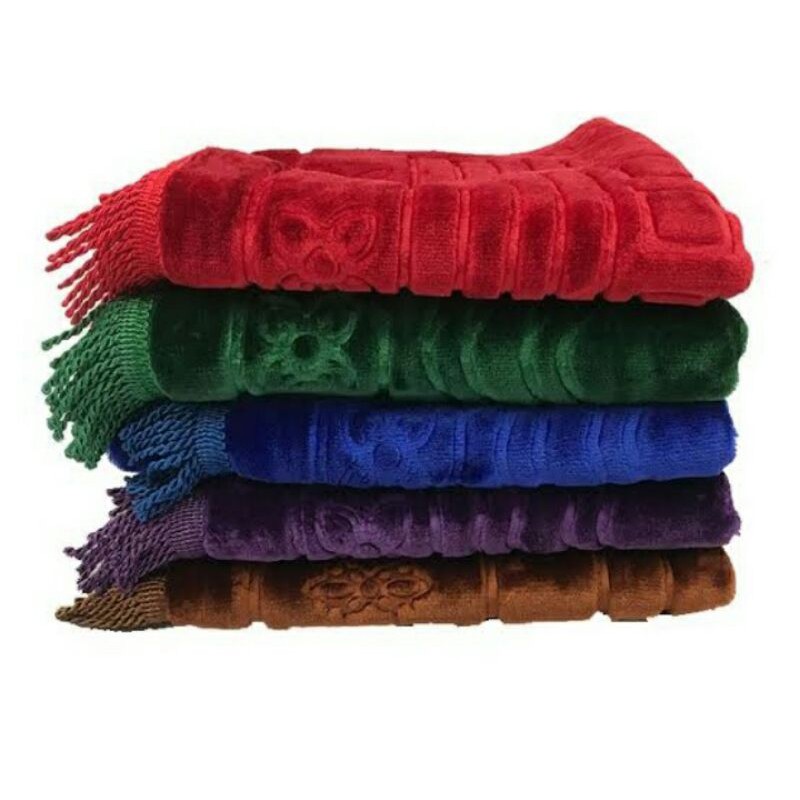 Sajadah Embos Polos / Sajadah Dewasa  / Sajadah empuk