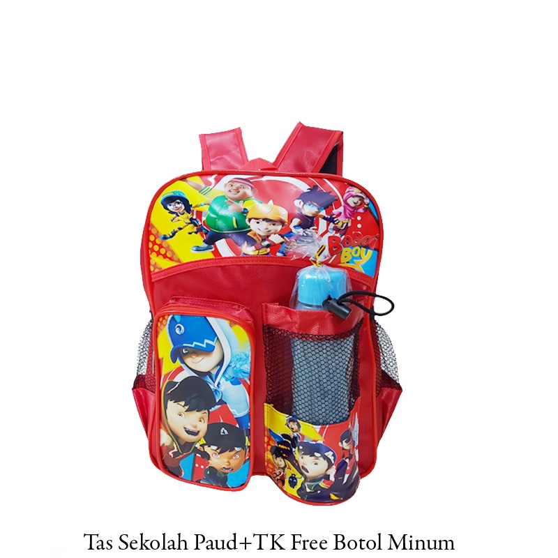 Tas Sekolah Anak TK-SD Free Botol Minum