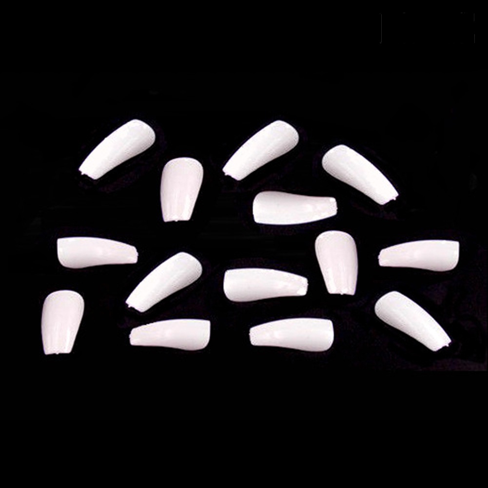 Providence 100Pcs Full Stickers Fake Nail Tips Patch Phototherapy Manicure Tool Decoration