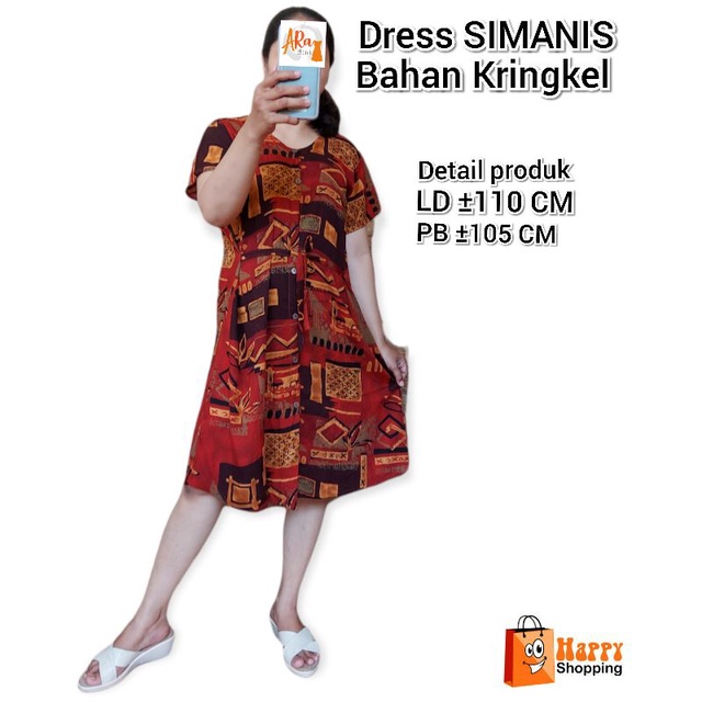 DRESS SIMANIS KRINGKEL