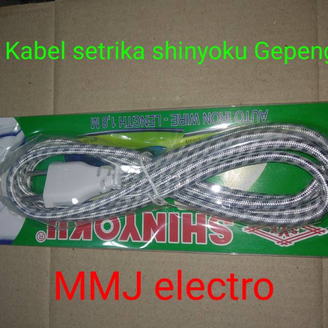 Kabel setrika shinyoku Gepeng