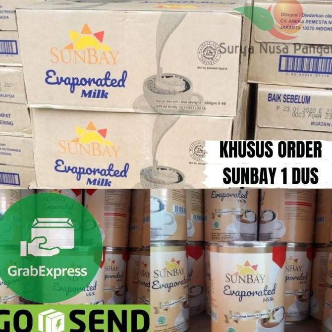 

[COD] Khusus Gosnd Susu Evaporasi Evaporated Milk Sunbay 380 gram [COD]