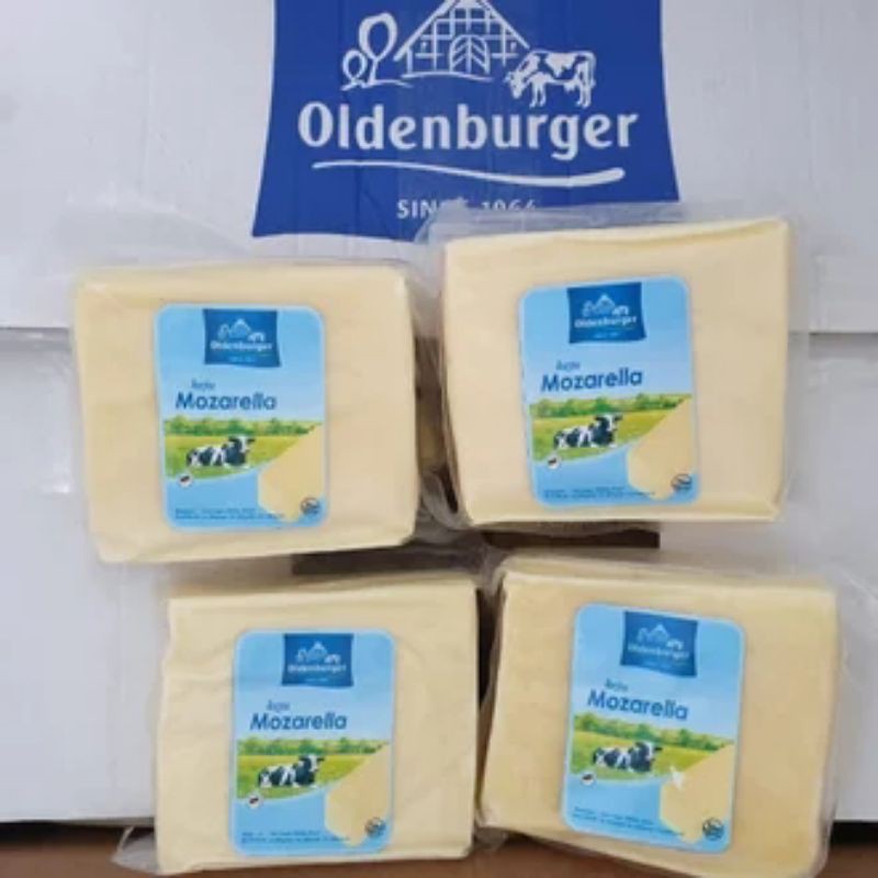 

Keju Mozzarella Oldenburger|| Keju impor halal