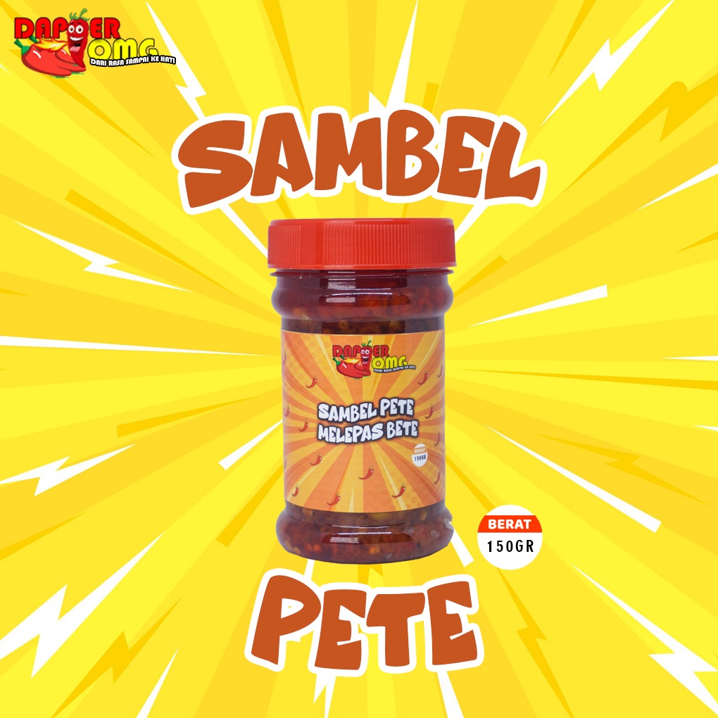 

Sambel Pete Melepas Bete - Dapoer OMG 150gr