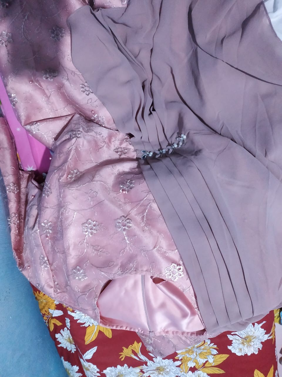 ( New Arival ) Gamis Batik Couple Putri Melati Eleena