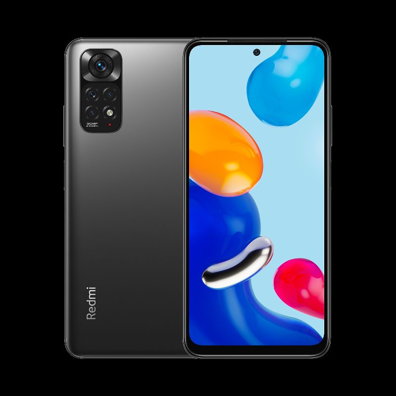 HP Terbaru Xiaomi Redmi Note 11 6/128 Ram 6GB Rom internal 128GB - New Original Garansi Resmi TAM - Snapdragon 680 Display AMOLED - Warna Grey Black Blue White Hitam Biru Langit Tua Putih - 4/128 6 4 128 GB 4GB - Promo Murah-Graphite Gray