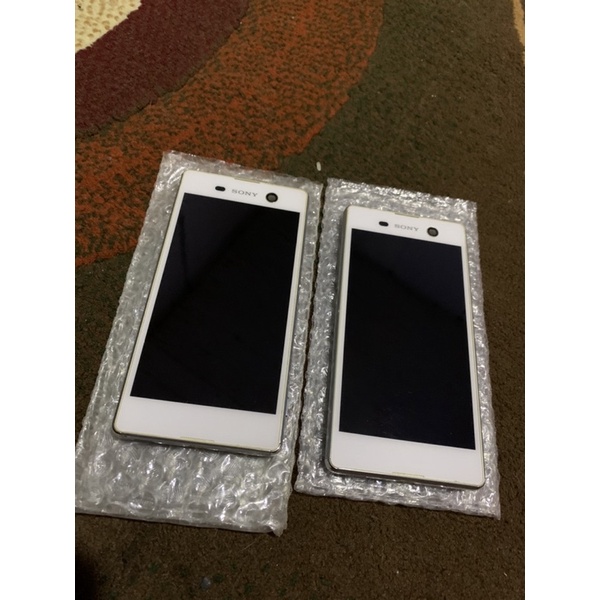 lcd fullset frame sony m5 aqua