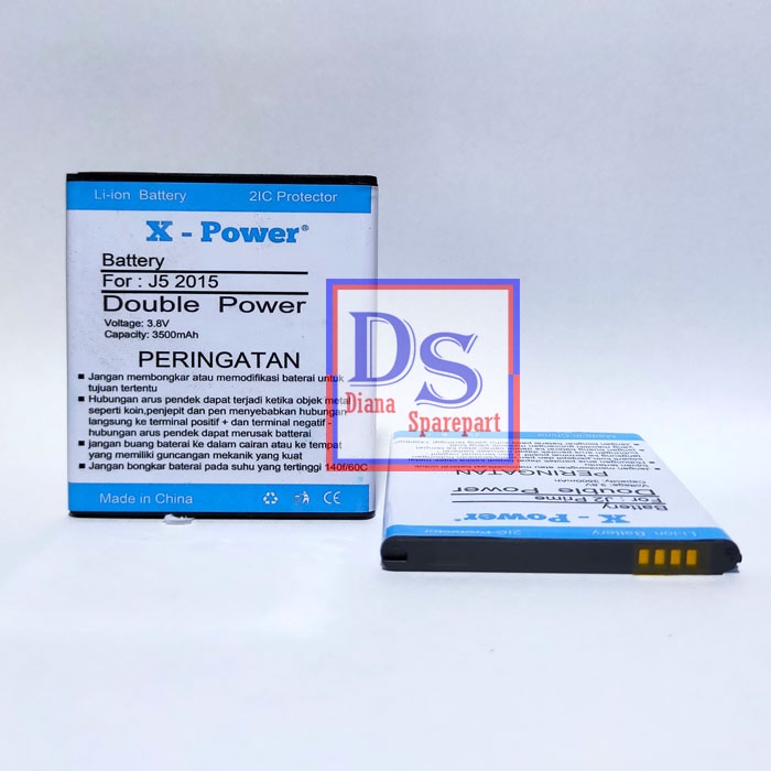 Baterai Samsung J500 J500G J500F Galaxy J5 2015 Batu Batre Double Power