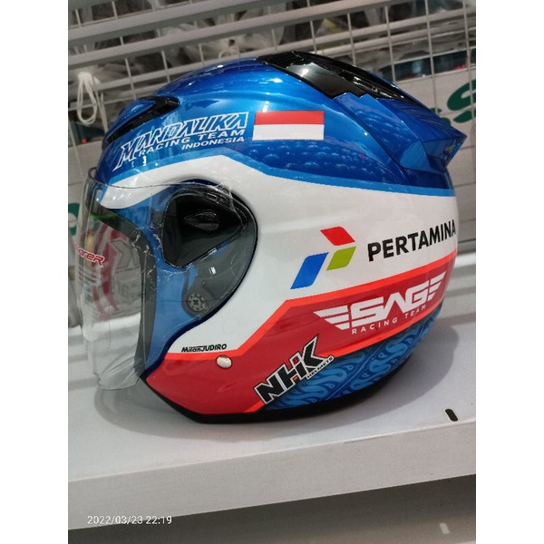 Helm NHK R6 Mandalika Remy