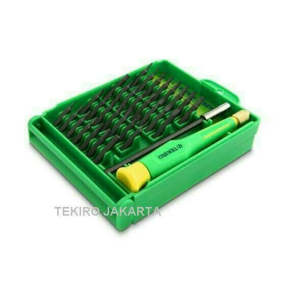 Tekiro Obeng Presisi Set 30 Pcs (Precision Screwdriver) - Obeng Hp, Laptop, Elektronik 30in1 TEKIRO