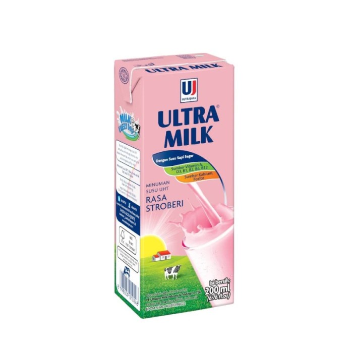 

ULTRA MILK STRAWBERRY SLIM PACK 250 ML