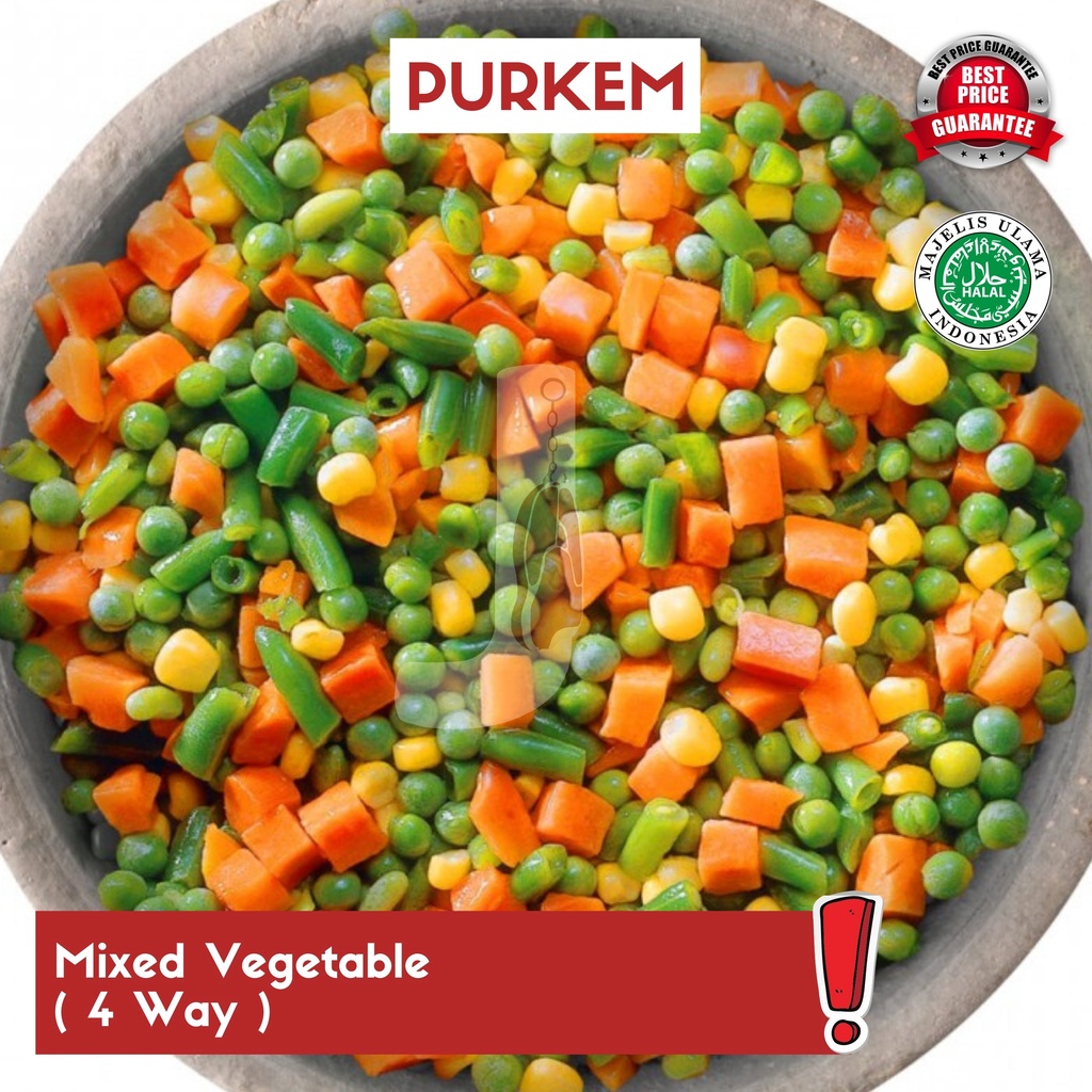 

Mixed Vegetable (4 way)/ Sayuran Campur - Puri kembangan