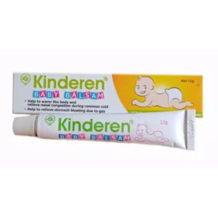 KINDEREN Baby Balsam Kinderen Baby Balsam Bayi /  Perut Kembung  / Gigitan Serangga 12g