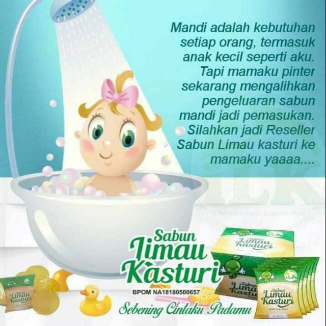 Eceran SABUN LIMAU KASTURI ORIGINAL