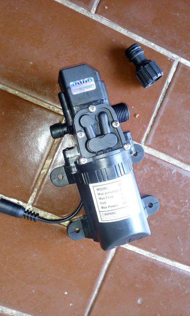 Pompa Air Dc / Pompa Penguat Semprotan 100psi