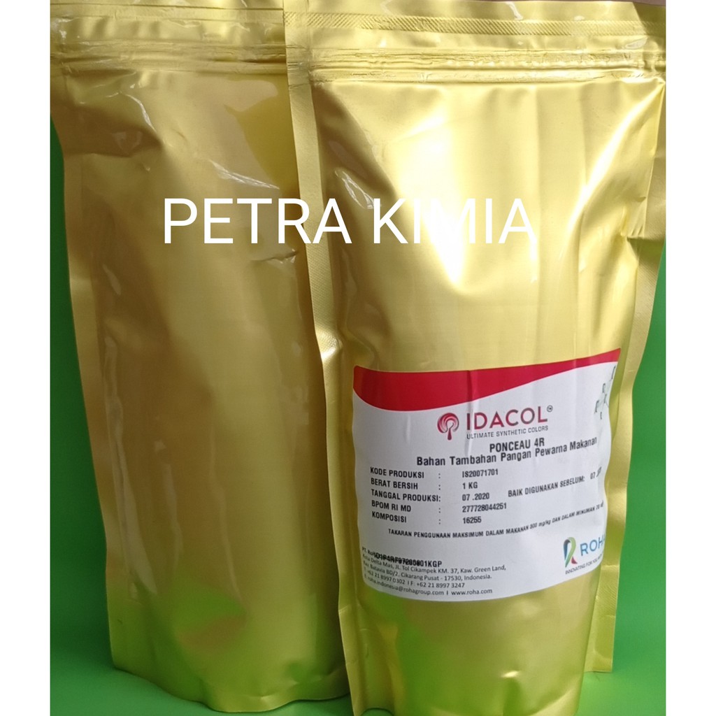 

Pewarna Makanan Ponceau 4R 1Kg (Original Roha)