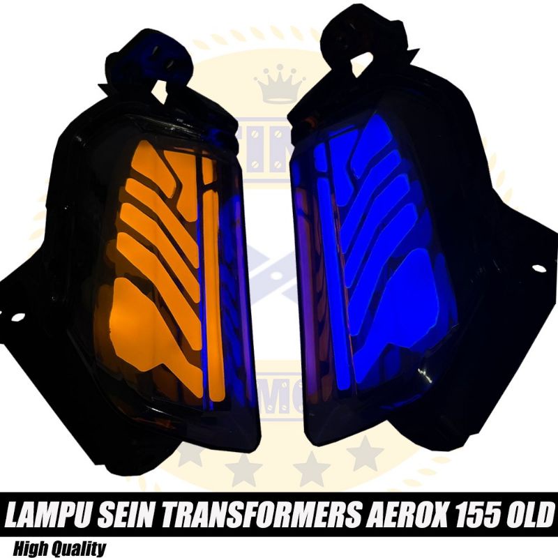 Lampu Sen LED Transformers YXZX AEROX OLD 155 dan AEROX NEW 155