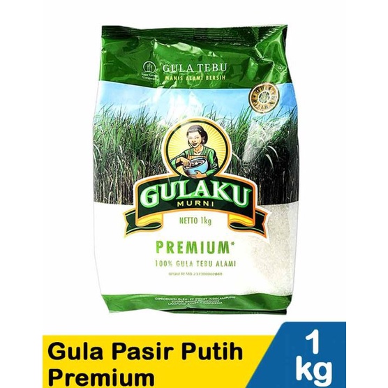 

GULAKU GULA PASIR MURNI PREMIUM 1 KG - GULA - GULA PASIR