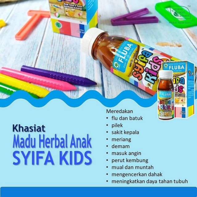 

Obat Batuk Herbal Madu Syifakids Fluba Flu dan Batuk Anak Terlaris!