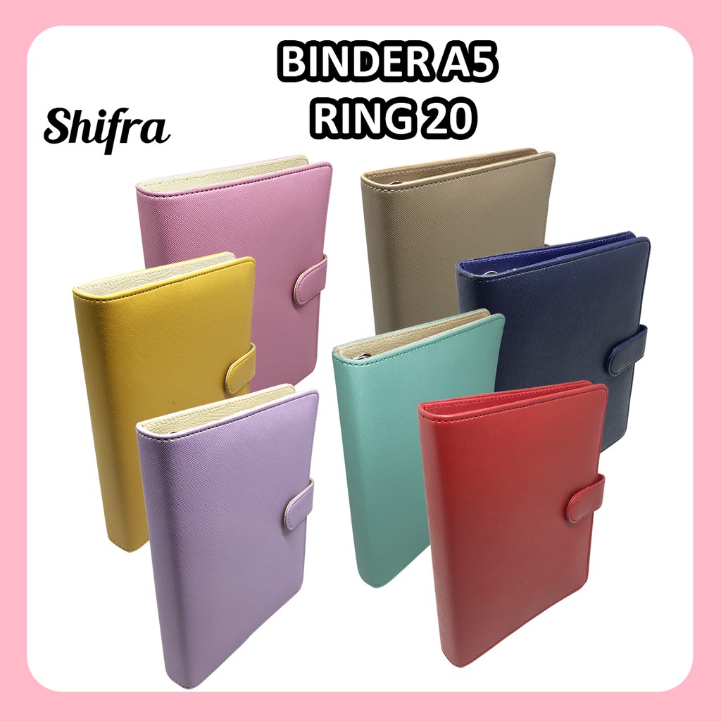 BINDER RING A5 POLOS WARNA SHIFRA