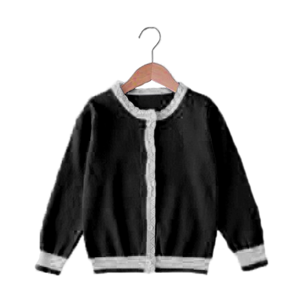 Zahra Cardigan Anak Perempuan Livy Bahan Rajut | Atasan Anak Lucu Umur 1-5 Tahun