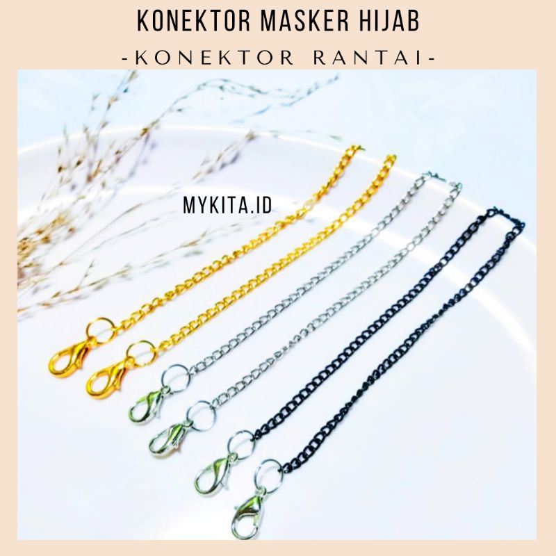 Konektor Masker Rantai Hijab Konektor Masker Murah