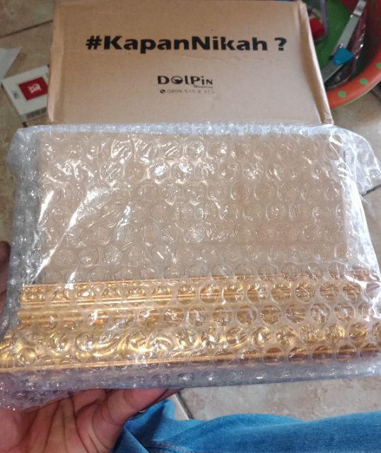 Kotak Cincin Gelang Kalung Frame Tutup Mika Untuk Seserahan/ Lamaran Fcgk