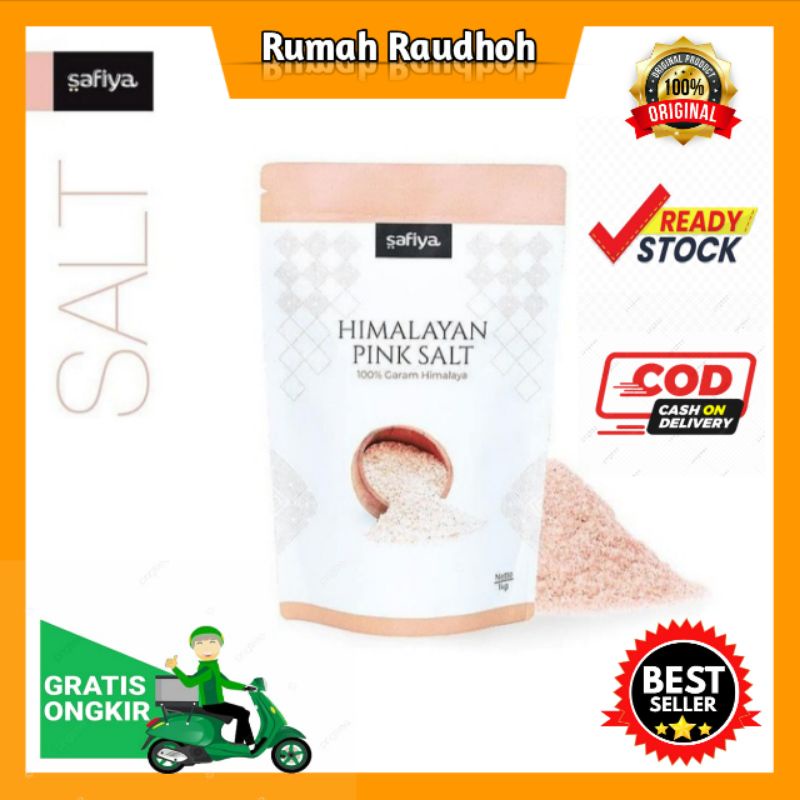 

GARAM HIMALAYA 1 KG PINK SALT ORIGINAL PREMIUM SAFIYA HERBAL