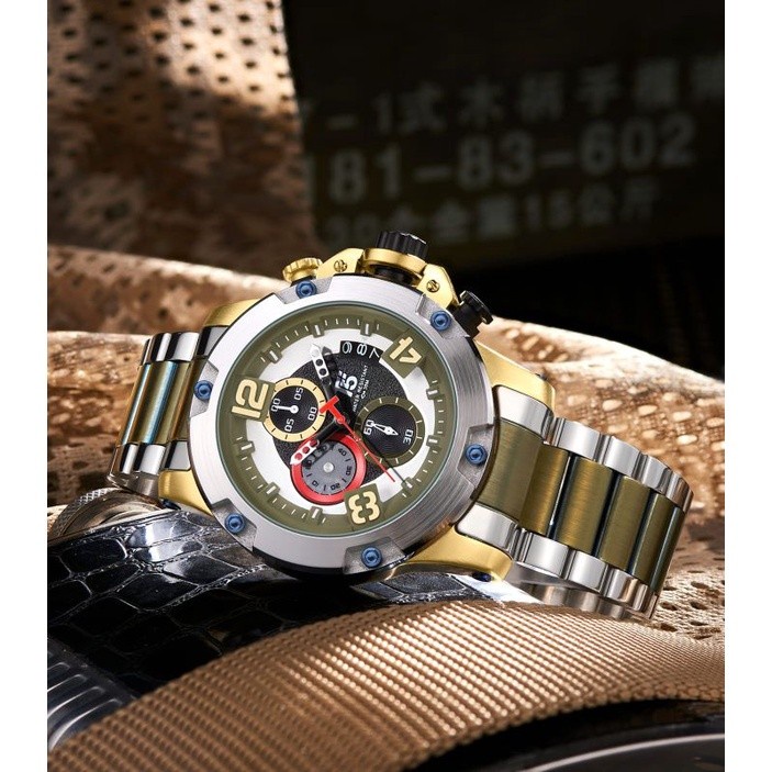 New Jam Tangan T5 H3927 - H 3927 Quartz Strap Stainless Jam Tangan Pria Recommended Limited Edition 