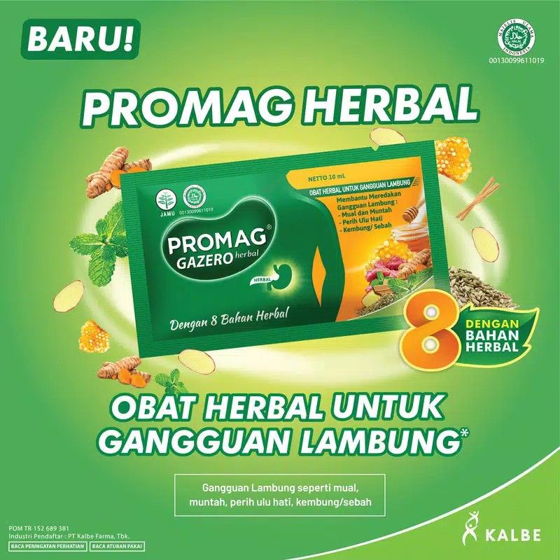 

Gazero promag herbal sachet 10ml