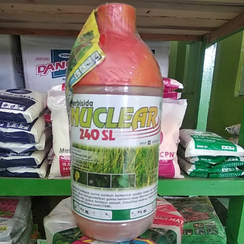 Herbisida Nuclear 240 SL Bersifat Sistemik Purna Tumbuh Kemasan 1 Liter