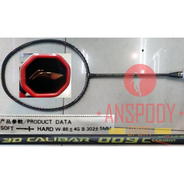 RAKET BADMINTON LINING 3D CALIBAR 009C