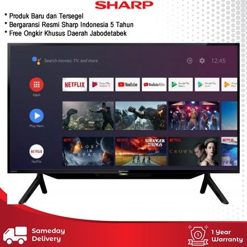 Sharp Aquos 42 inch Android Smart LED TV 2T-C42BG1i Termurah