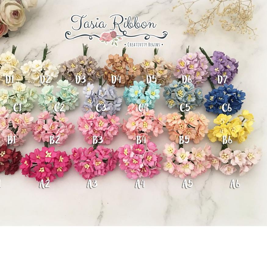 

BIG SALE!! (vyq-655) Bunga Kertas Daisy-NEW