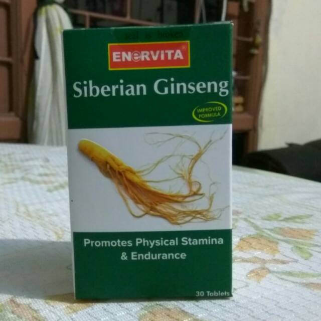 Enervita Siberian Ginseng 30 Tablet
