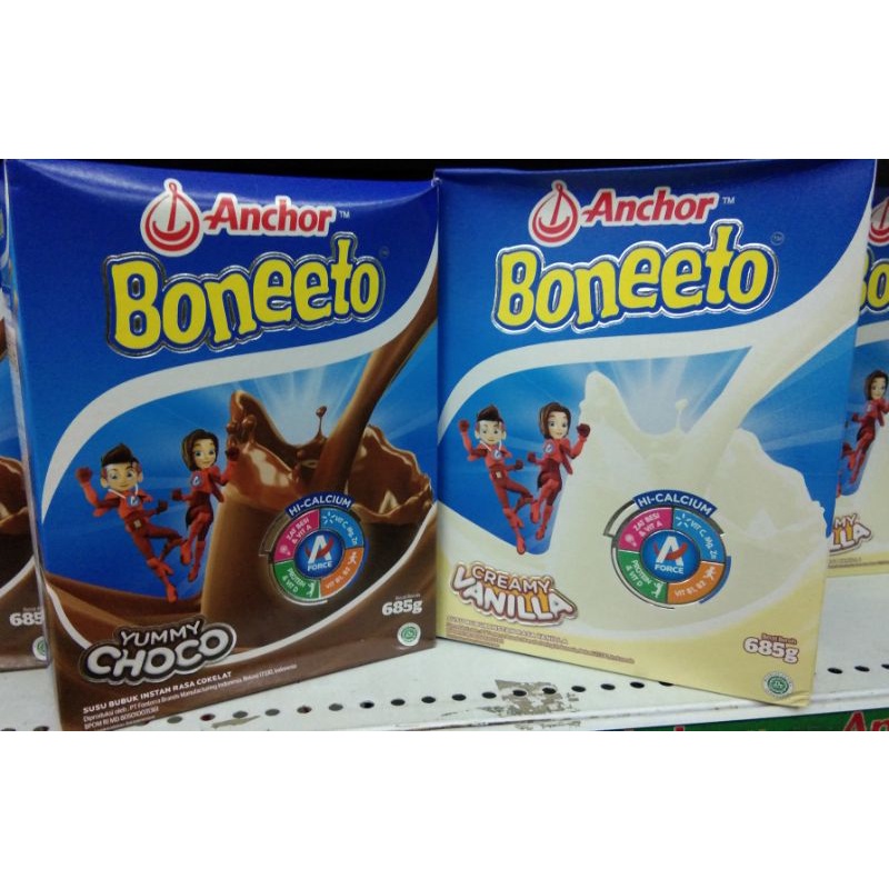 

Boneeto 685 gram Vanilla / Coklat