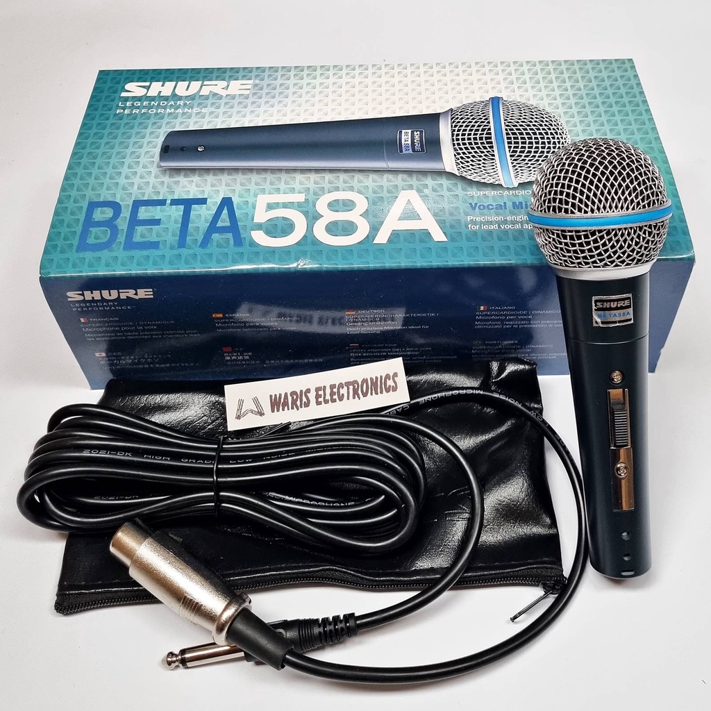 Mic Mikrofon Shure Beta 58 S Dynamic Microphone