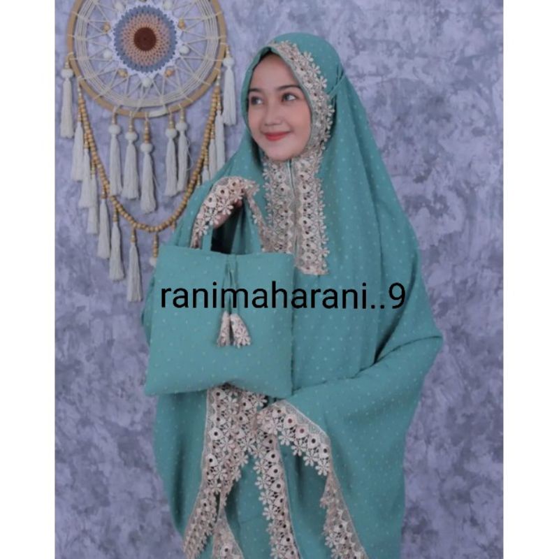 mukenah crinkle uragiri premium / mukenah crinkle polos/ mukenah crinkle 2in1/ mukenah murah surabay