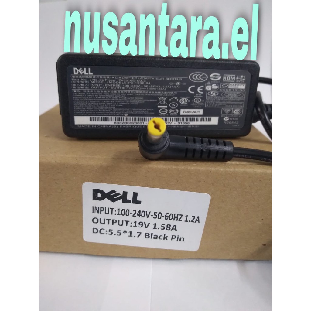 Cas Casan Laptop Dell Inspiron Mini 19v 1.58A 9 10 12