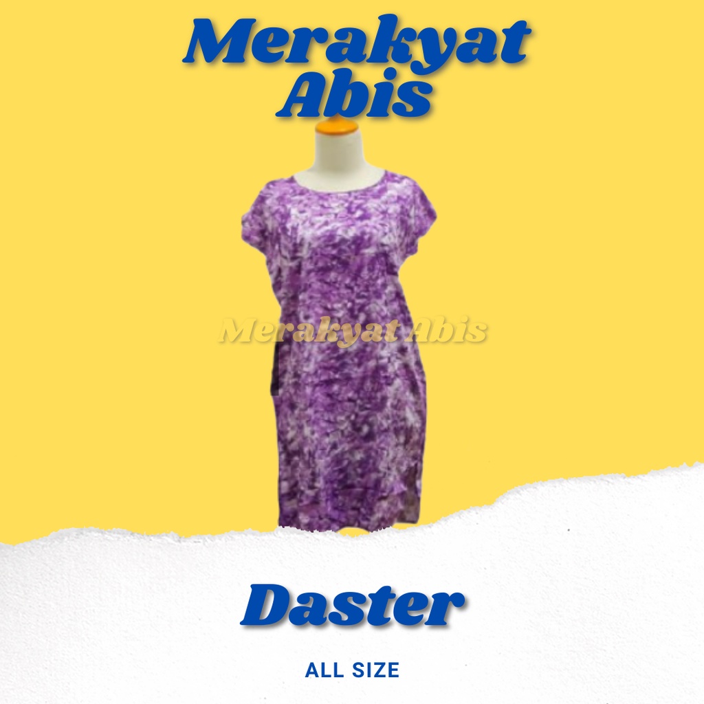 Daster midi murah/ daster santai / baju tidur daster tanpa lengan