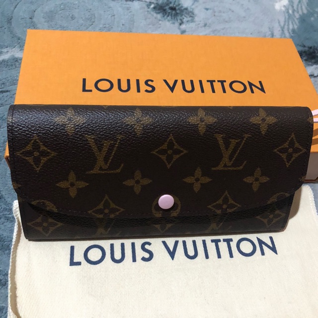 Louis Vuitton Emilie Wallet Rose Ballerina NEW
