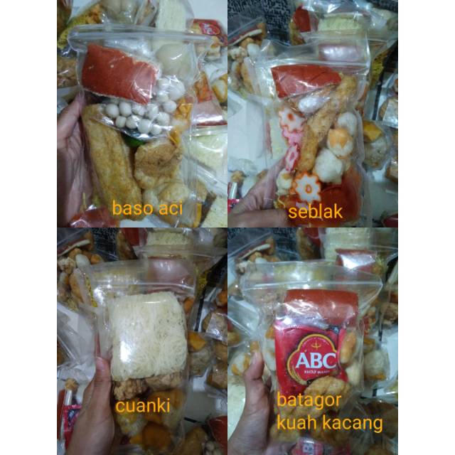 

Baso aci cuanki sebak batagor instan